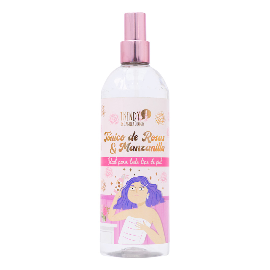 Tonico Rosas y Manzanilla Trendy 480 ml